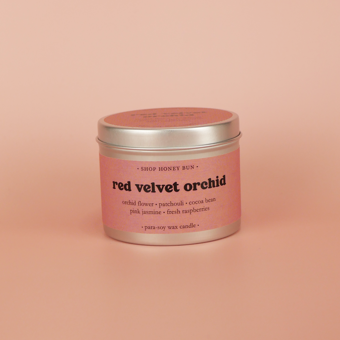 IMPERFECT LABEL - Red Velvet Orchid Candle - 30hr