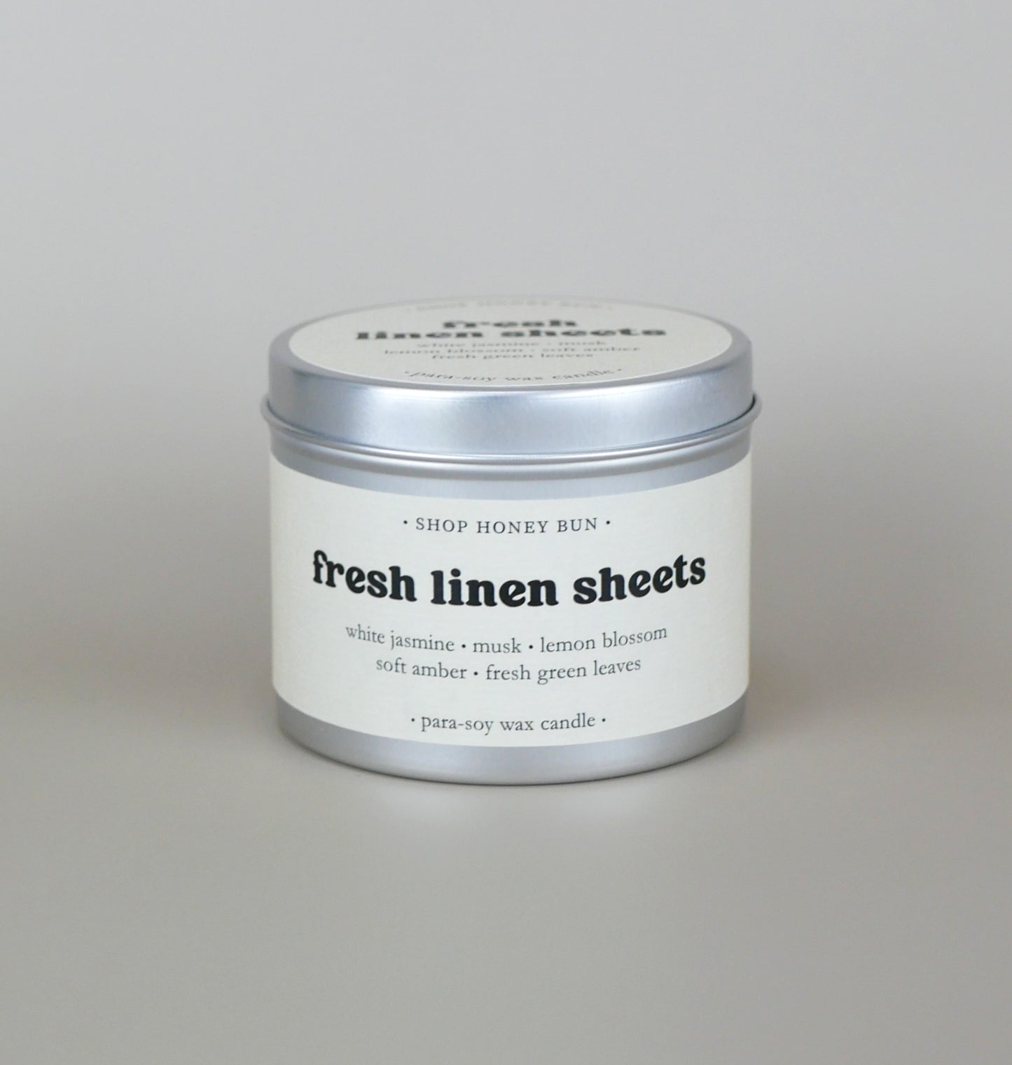 IMPERFECT LABEL Fresh Linen Sheets Candle - 30hr image 0