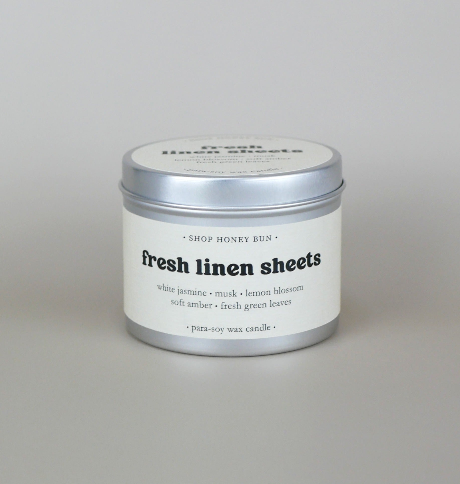 IMPERFECT LABEL Fresh Linen Sheets Candle - 30hr image 0